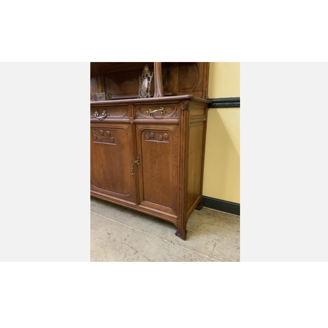 Antique Art Nouveau Buffet, 1900s For Sale - Image 9 of 13