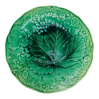 French Magelica Plate For Sale