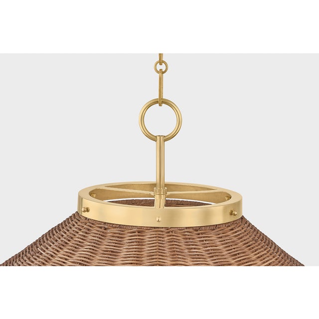 Kensington reimagines Mark D. Sikes Clivedon family by introducing the natural beauty of walnut wicker. The heritage feel...
