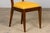 Set of 6 French Art Deco Maple Dining Chairs in Yellow and Moss Green, 1930s For Sale - Image 11 of 18