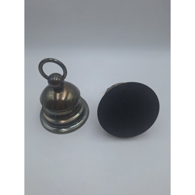 Mid-Century Modern Brass Doorstop by Luigi Caccia Dominioni for Azucena, 1950s For Sale - Image 9 of 11