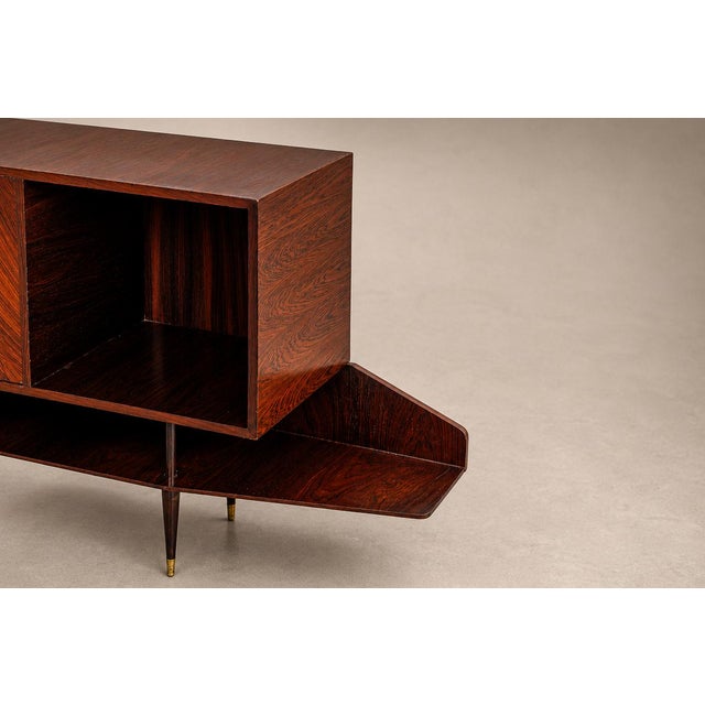 Brazilian Modern Credenza by Giuseppe Scapinelli in Brazilian Rosewood, Brazil, 1950s For Sale - Image 15 of 18