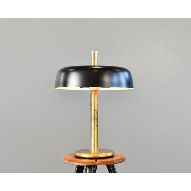 Large Mid-Century Table Lamp by Hillebrand, 1960s For Sale - Image 5 of 10