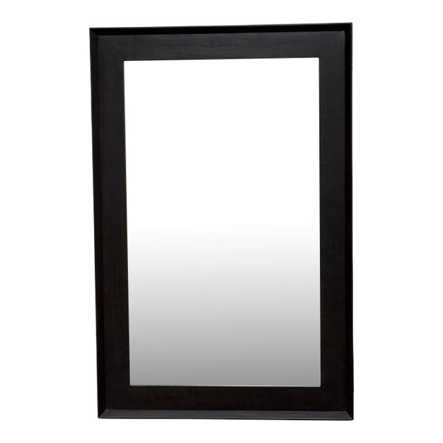 Brownstone Furniture Dark Finish Wall Mirror For Sale