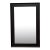 Brownstone Furniture Dark Finish Wall Mirror For Sale
