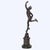 Grand Tour 36” Classical Bronze Sculpture of Mercury on Breath of Zeus C1890 For Sale - Image 15 of 16