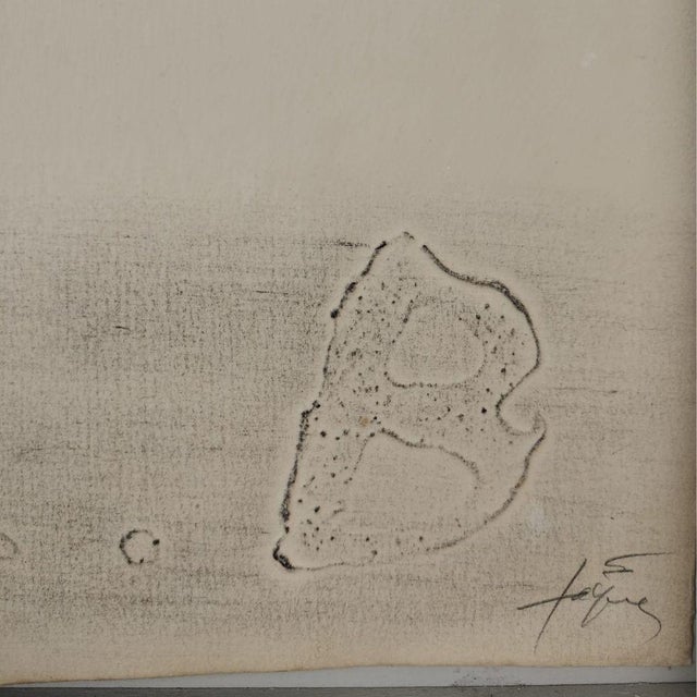 1970s Antoni Tàpies, Cordill, 1972, Etching, Framed For Sale - Image 5 of 9