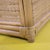 Rattan Nightstands with Four Drawers and Glass Top, Set of 2 For Sale - Image 6 of 12