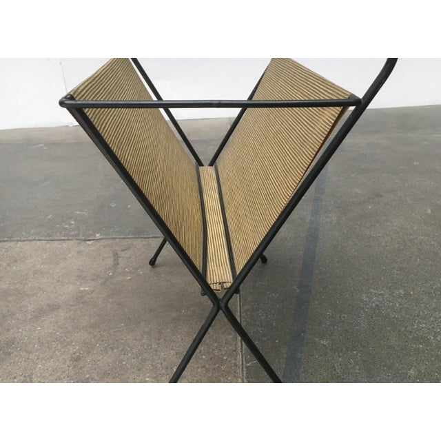 Mid-Century Minimalist Magazine Rack For Sale - Image 14 of 18