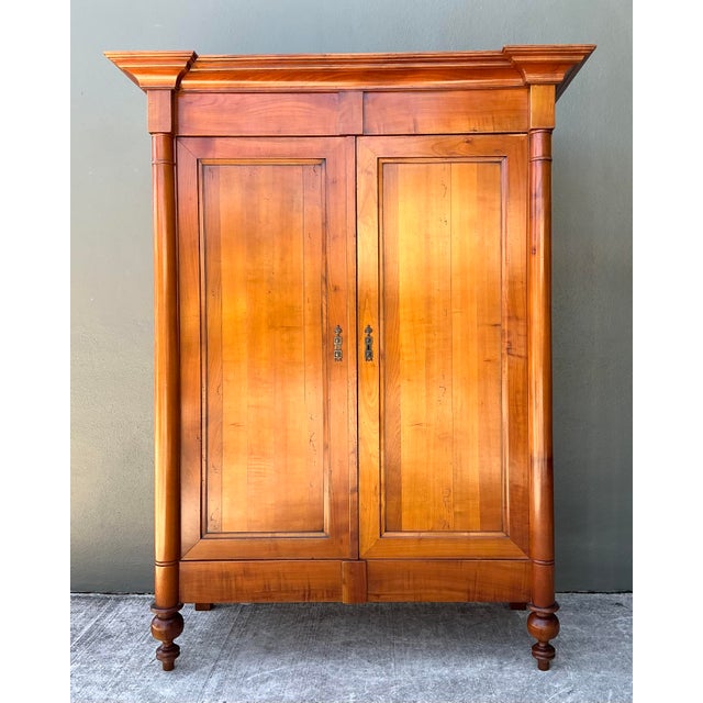 Vintage Geka Column Armoire For Sale - Image 4 of 12