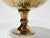 Metal Vintage Art Deco Style Brass Compote Pedestal Bowl For Sale - Image 7 of 7