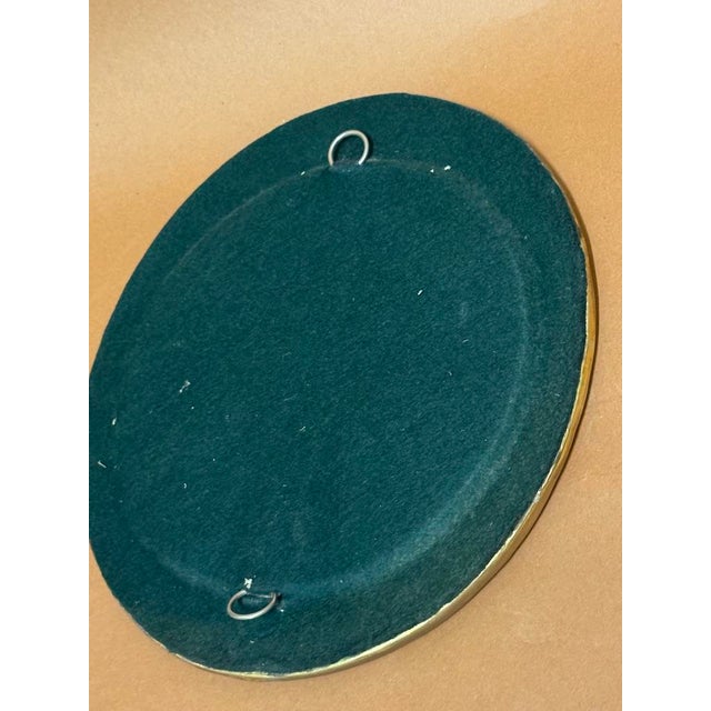 Vintage Ceramic Mirror, France, 1950 For Sale - Image 4 of 5