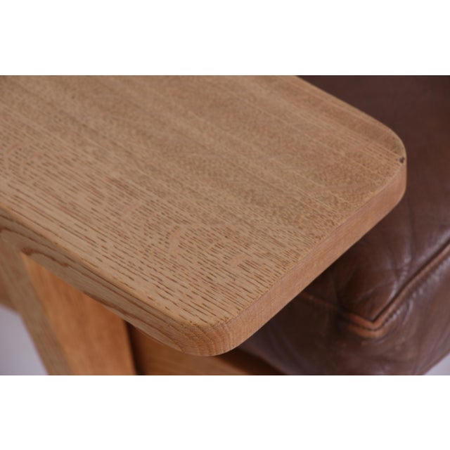 Mid-Century Modern Series Ge375 Three Modules and Armrests in Brown Leather by Hans J. Wegner for Getama, Denmark, 1970s, Set of 3 For Sale - Image 3 of 11