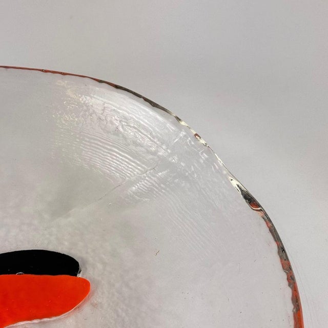 Black Murano Glass Centerpiece by Gianmaria Potenza for La Murrina, 1970s For Sale - Image 8 of 11