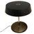 Mid-Century Modern Table Lamp with Black Base, Gray Shade & Chrome Upright For Sale - Image 3 of 11