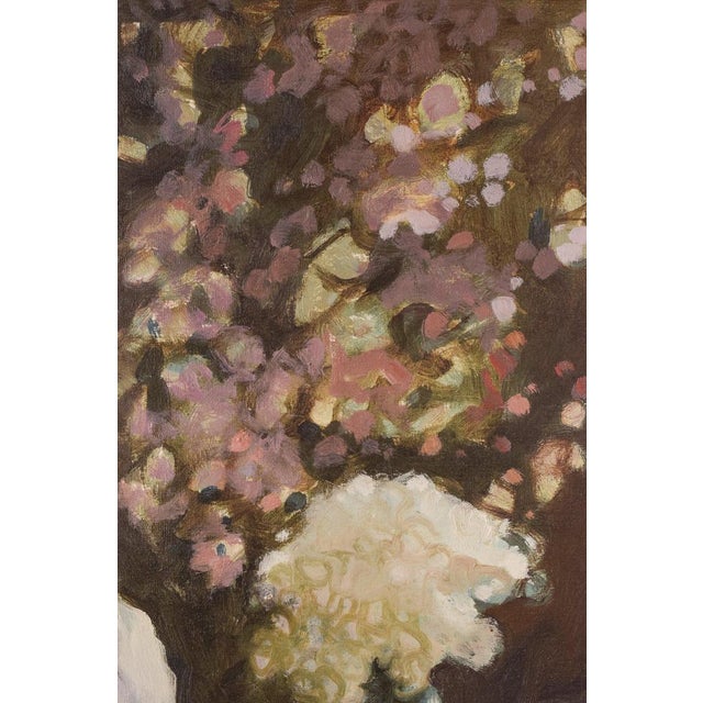 Textile Rafael Griera, Portrait of a Lady at a Window, Oil on Canvas, Framed For Sale - Image 7 of 13