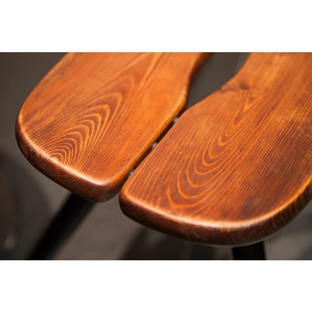1950s Pirkka Stool by Ilmari Tapiovaara for Laukaan Puu, Finland, 1950s For Sale - Image 5 of 8
