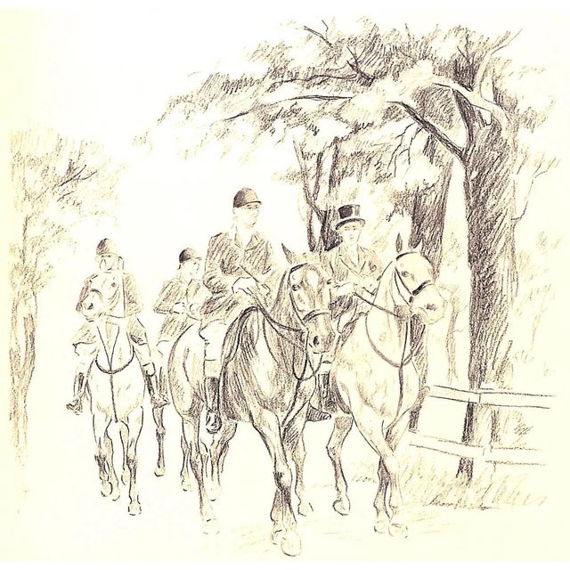 "Hoofbeats: Drawings and Comments" 1938 Halpin, Warren T. For Sale - Image 10 of 12
