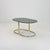 Mid-Century Modern Hollywood Regency Brass Coffee Table with Smoked Glass Top, Italy, 1960s For Sale - Image 9 of 11