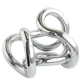 Original Tangle Chrome Sculpture For Sale