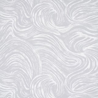 Schumacher Shio Wallpaper in Grey For Sale