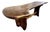 Single Plank Live Edge Solid Walnut Dining Table - Handcrafted by Montana Rancher For Sale