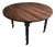 Antique French Walnut Drop-Leaf Dining Table, 1900s For Sale