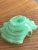 Mid-Century Murano Minty Green Dish With Gold Foil Flecks Attributed to Saviati For Sale - Image 9 of 9