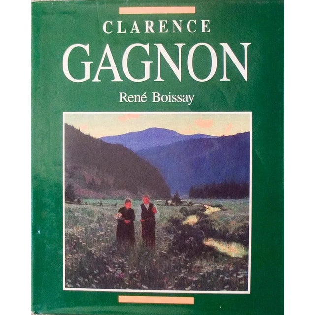 Contemporary 1988 Rene Boissay 'Clarence Gagnon by Rene Boissay' Green Book For Sale - Image 3 of 3