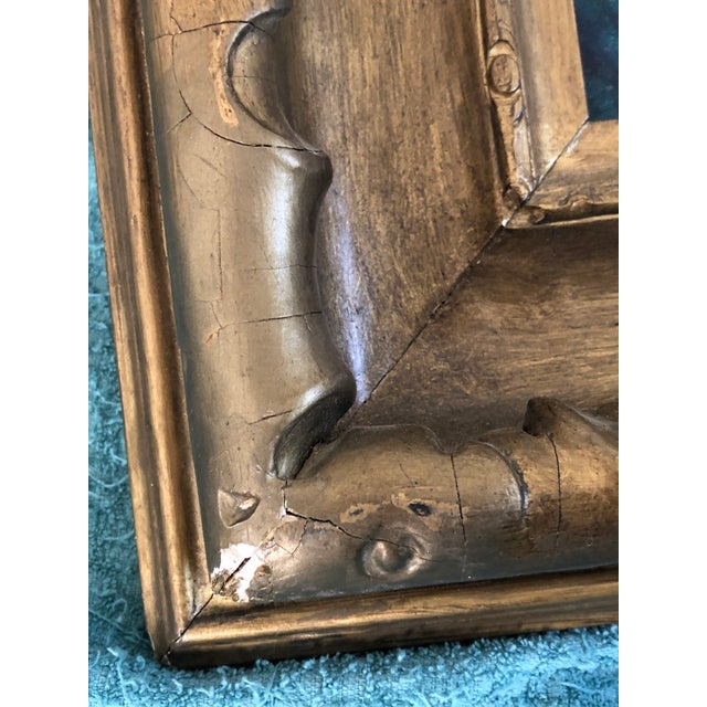 French School Seamstress Oil Painting "The Fitting" Oil on Board For Sale In San Francisco - Image 6 of 6