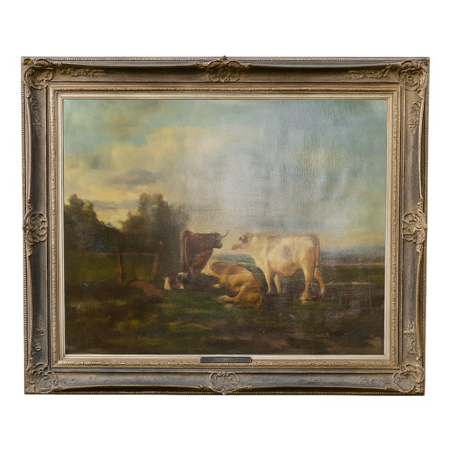 Émile Victor Cartier, Untitled, 1800s, Oil on Canvas For Sale