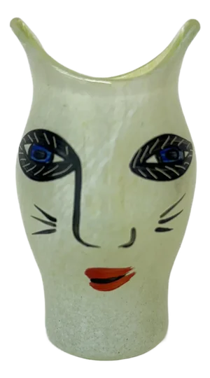 Open Minds Miniature Vase by Ulrica Hydman for Kosta Boda, Sweden, 1990s