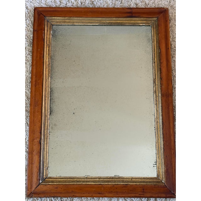 American 19th American Birdseye Maple Mirror For Sale - Image 3 of 4