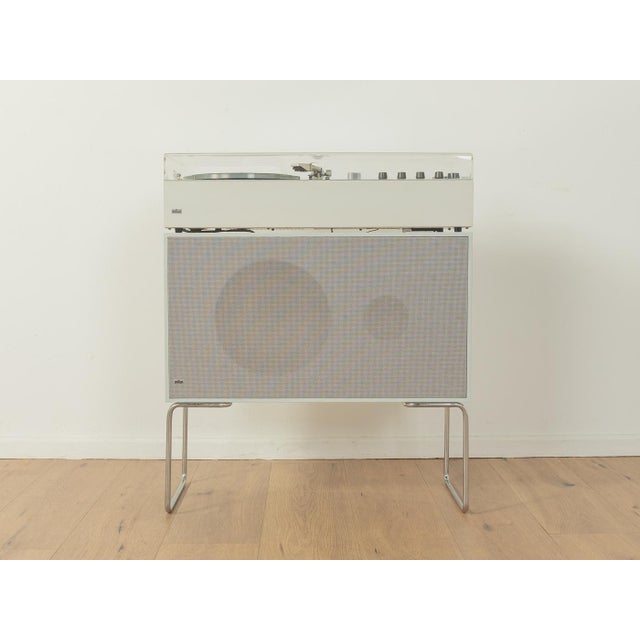 Audio 300 Compact Stereo System with L 60/4 Loudspeakers by Dieter Rams for Braun, 1970s For Sale - Image 11 of 11