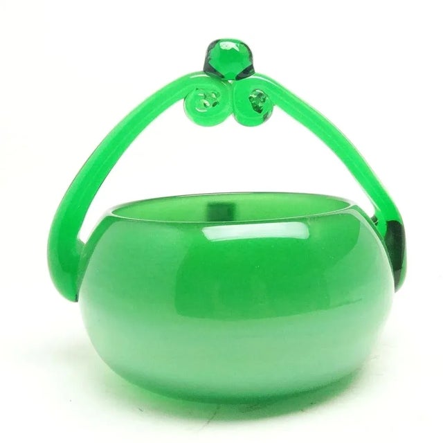 Bowl by Jerzy Słuczan-Orkusz for Krakow Institute of Glass, Poland, 1970s For Sale - Image 4 of 8