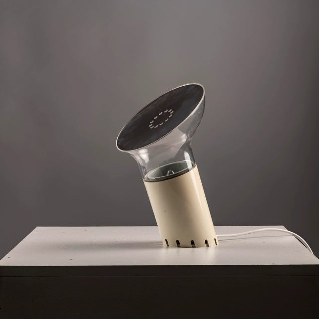 Beige Table Lamp Model Nitia by Rodolfo Bonetto for Design House Guzzini, 1970s For Sale - Image 8 of 13