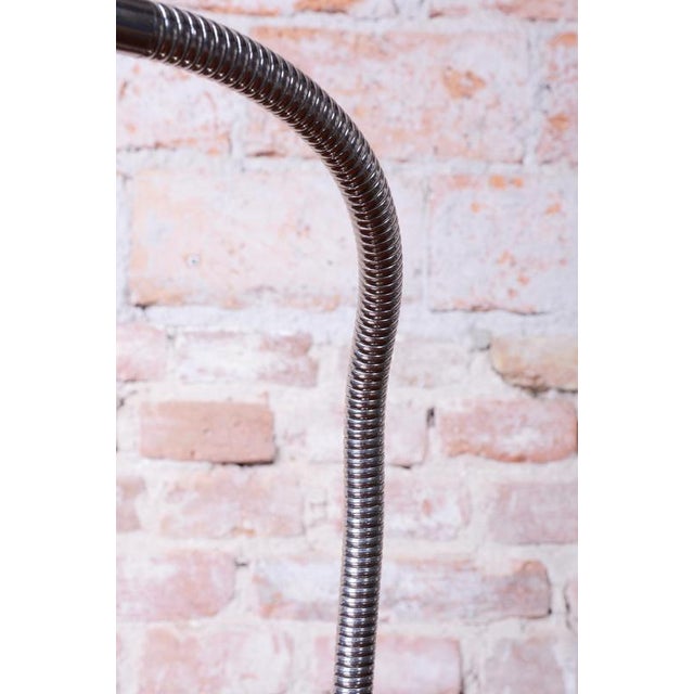 Bauhaus Table Lamp in Chrome-Plated Steel by M. Prokop, Czech, 1930s For Sale - Image 8 of 12