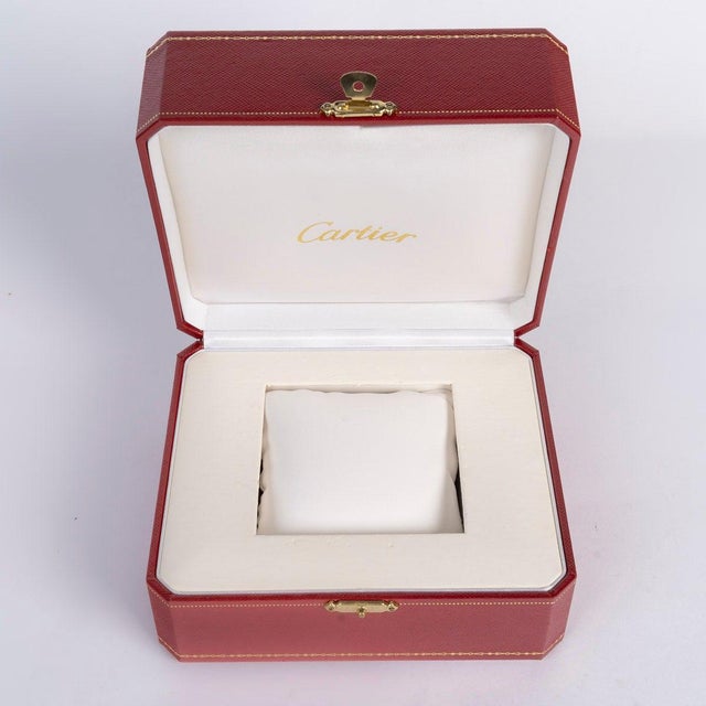 Textile Watch Box from Cartier, 1990s For Sale - Image 7 of 8