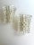 Italian Pair of Luxury Italian "Spikes" Murano Glass Scenographic Wall Sconces For Sale - Image 3 of 6