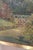 Forest Green Vintage Impressionist Style Landscape Oil Painting in Carved Wood Frame - Signed unclear For Sale - Image 8 of 12