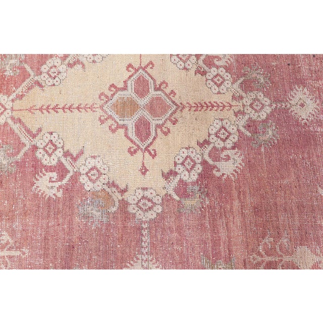 Late 19th Century Authentic Turkish Ghiordes Rug from the 19th Century For Sale - Image 5 of 12