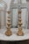 Early 19th Century French Rococo Style Carved and Painted Candlesticks - A Pair For Sale - Image 10 of 12