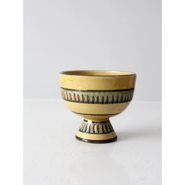 Mid Century Modern Pottery Vase For Sale - Image 6 of 9