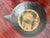 Mid 20th Century Vintage Japanese Style Carved Wood Lacquer Spouted Bowl With Wave and Moon For Sale - Image 5 of 6