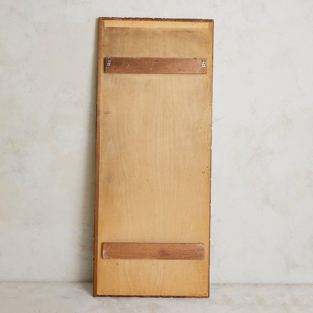 Wood Monumental French Carved Wood Wall Sculpture by Lucien Bénière For Sale - Image 7 of 8