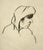 American Early 20th Century Miniature Etching, Portrait of an Old Woman by Ralph Sweet For Sale - Image 3 of 4