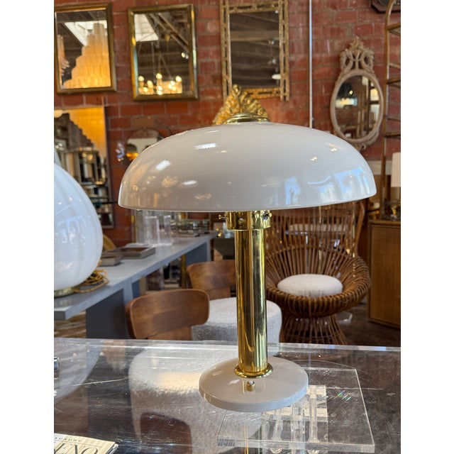 Gio Ponti 1940s Model 546 Mushroom Table Lamp by Gio Ponti for Ugo Pollice For Sale - Image 4 of 7