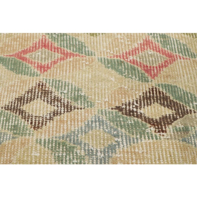 Mid 20th Century Vintage Turkish Sivas Rug - 04'11 X 07'06 For Sale - Image 5 of 10