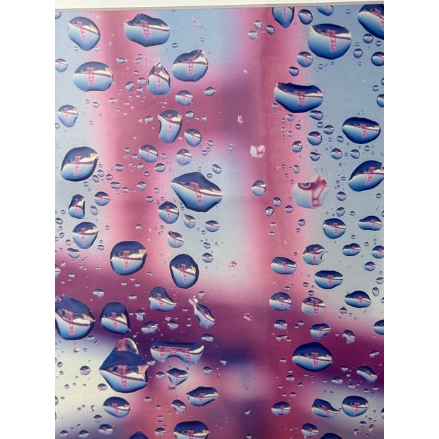 2000 - 2009 Craig Fonarow Raindrops Color Photograph, Signed For Sale - Image 5 of 12