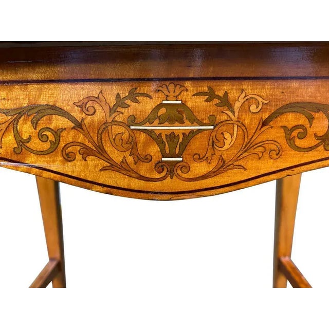 Satinwood Stool, 19th Century For Sale - Image 5 of 13